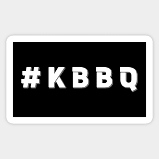 Hashtag KBBQ Sticker